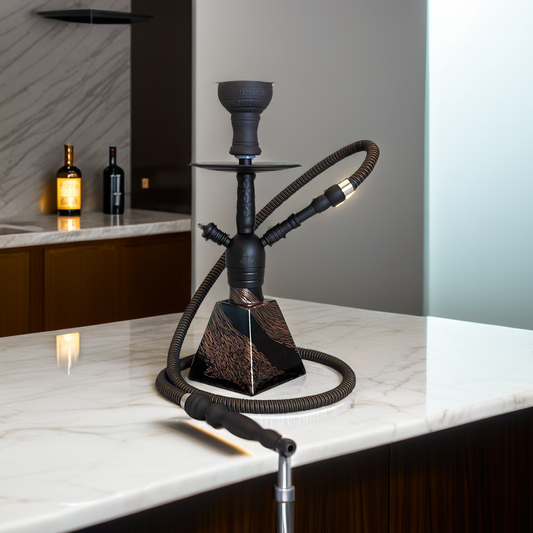 LuxuryBreezz Pharaohs Aztec Hookah – Cosmic Edition