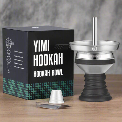 LuxuryBreezz Yimi Ceramic Hookah Bowl Kit