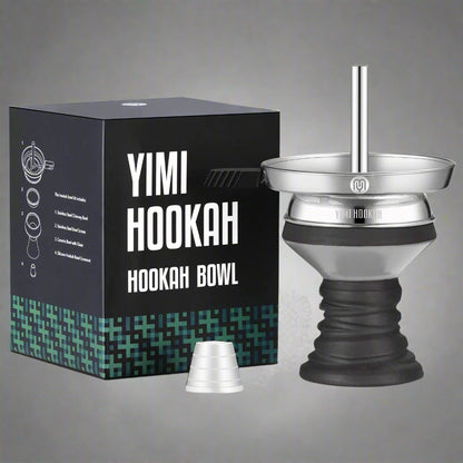LuxuryBreezz Yimi Ceramic Hookah Bowl Kit