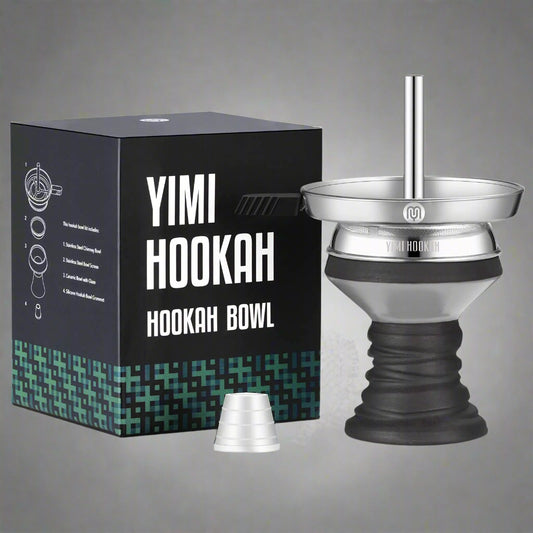 LuxuryBreezz Yimi Ceramic Hookah Bowl Kit