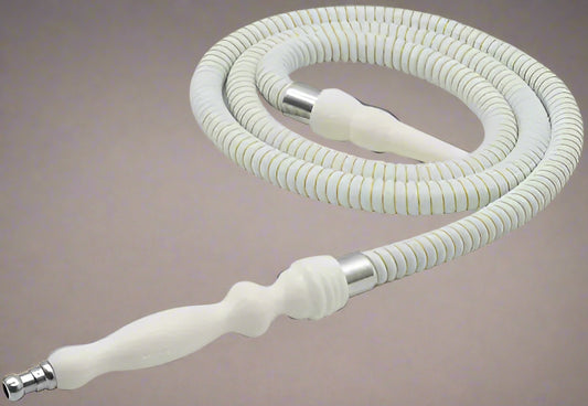 LuxuryBreezz Rubber Handle Hookah Hose